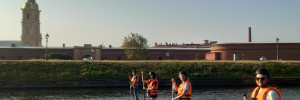 САП прогулка к Петропавловской крепости по воде
